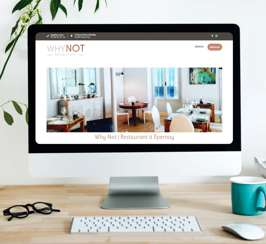 Site web why not restaurant