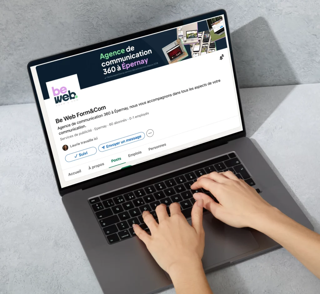 LinkedIn agence de communication à Épernay